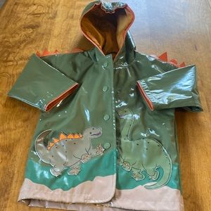 Dinosaur raincoat size 2T